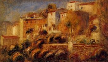 Pierre Auguste Renoir : Houses at Cagnes III